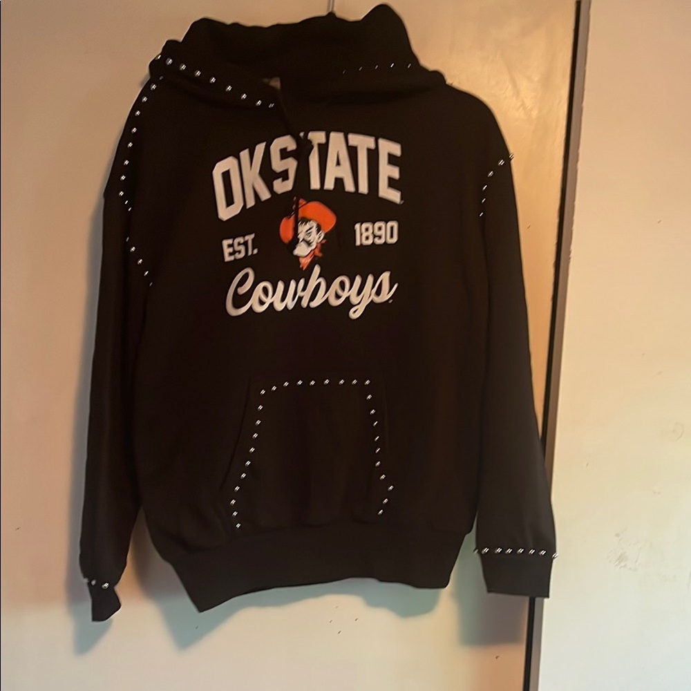OK State Cowboys Black Hooded Sweatshirt